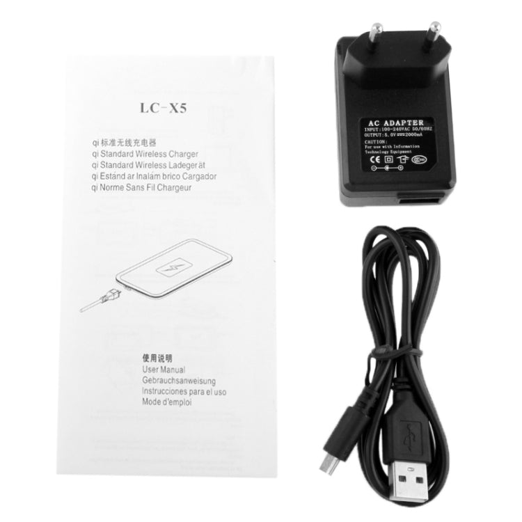 Qi Standard Ultra Slim Wireless Charger Mat / Wireless Charging Transmitter, For iPhone 8 / 8 Plus / X & Galaxy S6 / Note III / N9000,Nokia Lumia 920 / Lumia 820 / LG Nexus 4 / HTC 8X / Droid DNA / Galaxy S III / Samsung Note II / Galaxy S IV / i9500