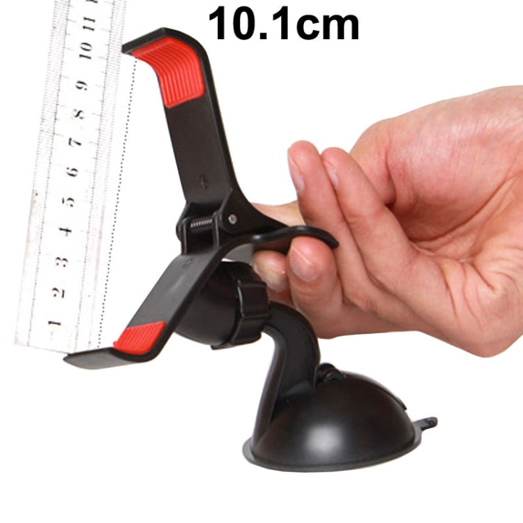 Universal 360 Degrees Rotation Suction Cup Car Holder, For iPhone, Galaxy, Huawei, Xiaomi, Google, Sony and other Smartphones(Black)