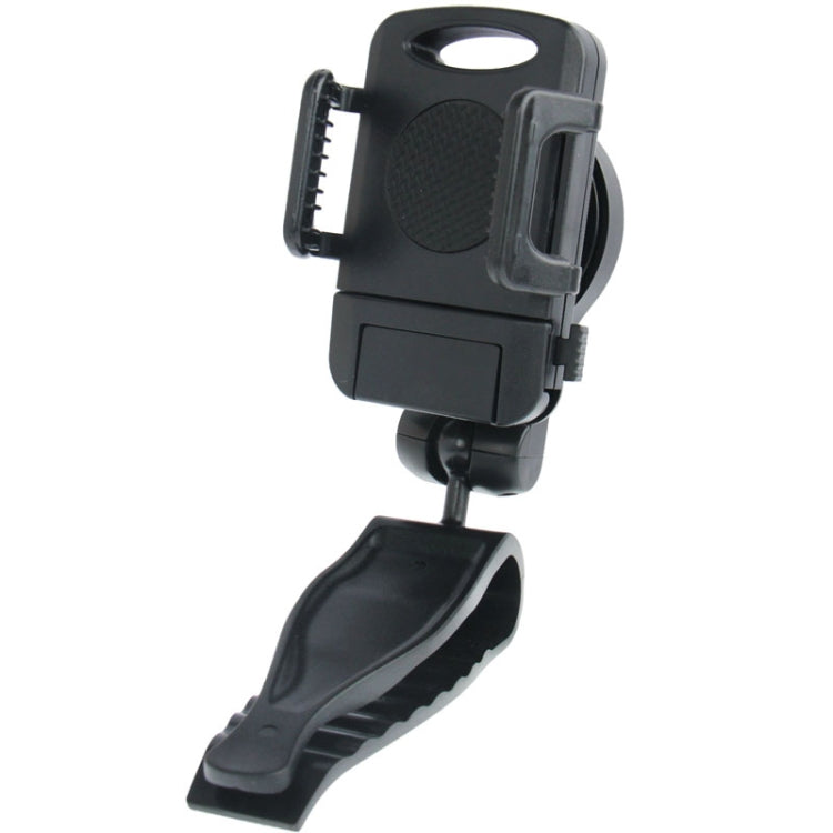 Universal 360 Degrees Rotation Clamp Car Holder, For iPhone, Galaxy, Huawei, Xiaomi, Google, Sony and other Smartphones(Black)