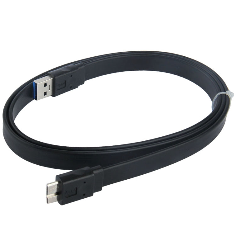 Noodle Style USB 3.0 AM to USB 3.0 Micro B Data Cable for Galaxy Note III / N9000, Length: 1m