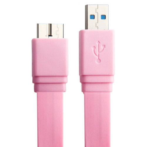 Noodle Style USB 3.0 Data Transfer / Charge Sync Cable for Galaxy Note III / N9000, Length: 1m