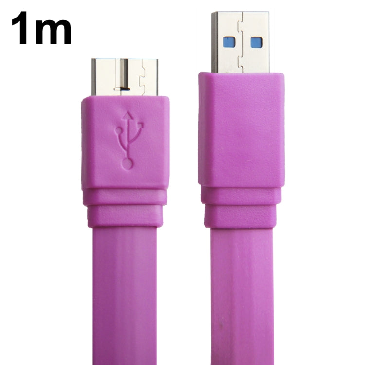 Noodle Style USB 3.0 Data Transfer / Charge Sync Cable for Galaxy Note III / N9000, Length: 1m