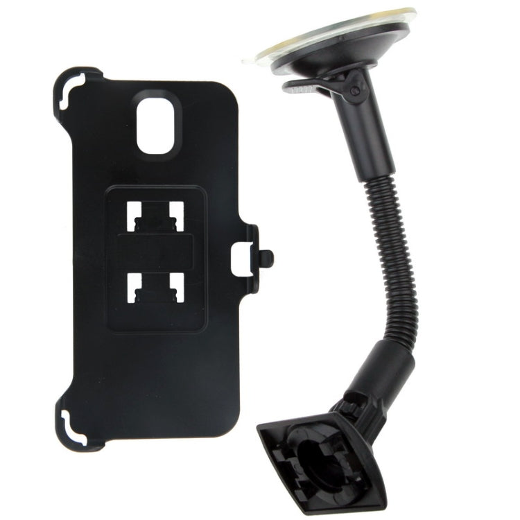 Suction Cup Car Holder, For Galaxy Note III / N9000(Black)