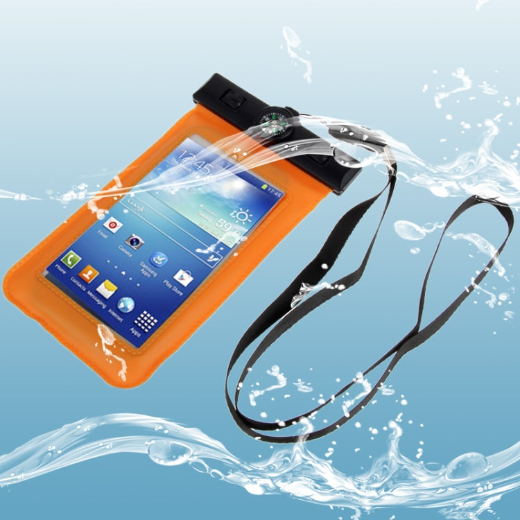 Waterproof Bag with Strap & Armband / Compass for Galaxy S IV / i9500
