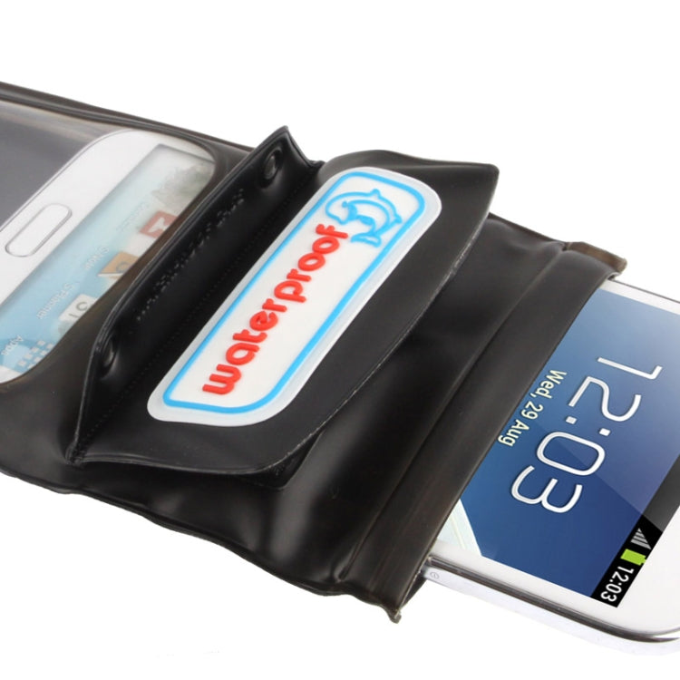 IPX8 Highest Grade Flexible Water-proof / Dirt-proof Bag with Neck Strap, Suitable for Galaxy Mega 5.8 / i9150 / N7100 / Note III / N9000