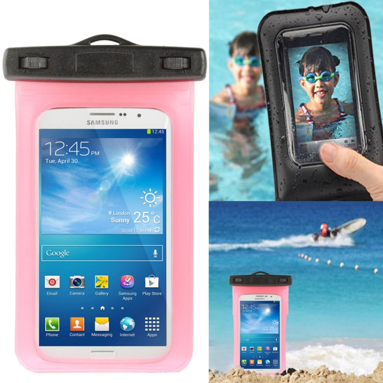 IPX8 Highest Grade Flexible Water-proof / Dirt-proof Bag with Neck Strap, Suitable for Galaxy Mega 6.3 / i9200 / Note III / N9000