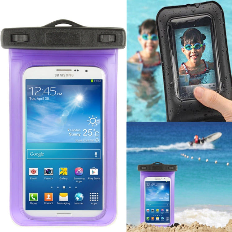 IPX8 Highest Grade Flexible Water-proof / Dirt-proof Bag with Neck Strap, Suitable for Galaxy Mega 6.3 / i9200 / Note III / N9000