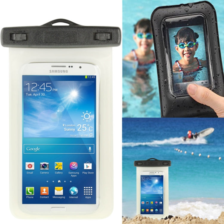 IPX8 Highest Grade Flexible Water-proof / Dirt-proof Bag with Neck Strap, Suitable for Galaxy Mega 6.3 / i9200 / Note III / N9000