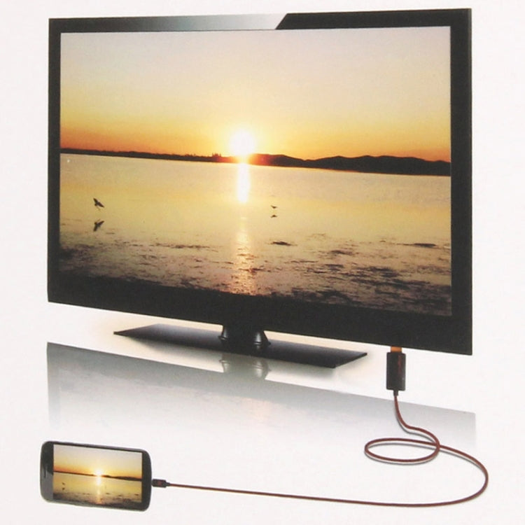 1.8m High Speed Micro USB Male SlimPort to HDMI Connector, For Google Nexus 4 / 7, LG Optimus G Pro / Fujitsu Stylistic QH582 / ASUS PadFone Infinity(Black)