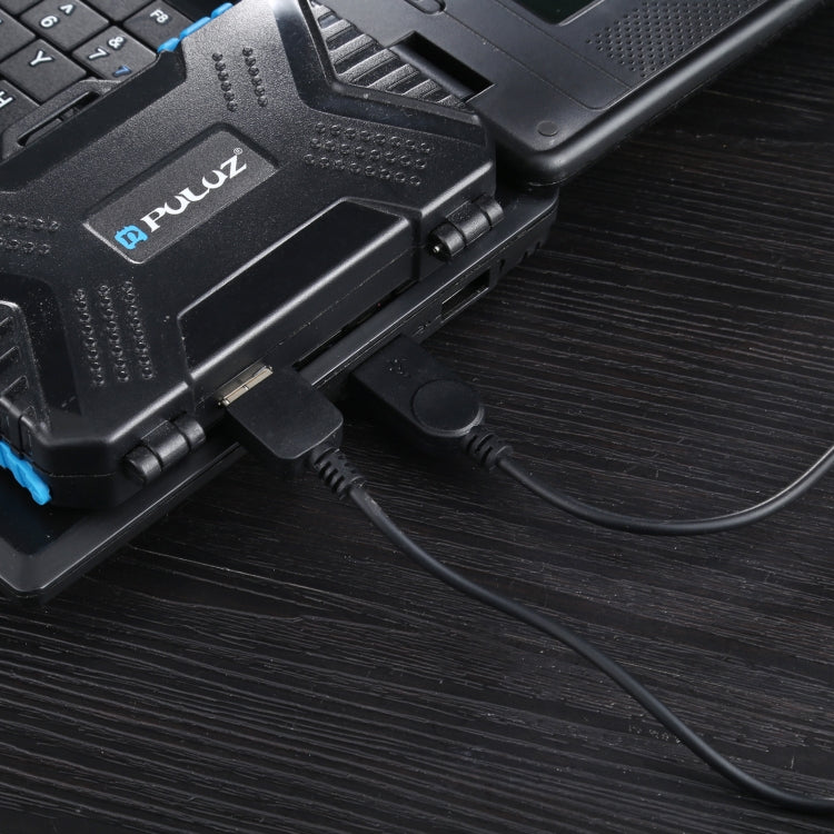 USB 2.0 AF to Micro-B + USB 2.0 OTG Cable for Samsung Galaxy Note III / N9000, with Power, Length: 24cm (Black)