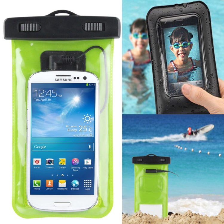 PX8 Highest Grade Flexible Waterproof / Dustproof Bag with Neck Strap & Earphone Cable, Suitable for Galaxy S5 / G900 / i9500 / i9300