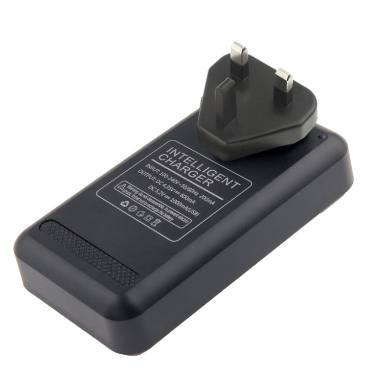 Battery Charger with Standard USB Charging Output,