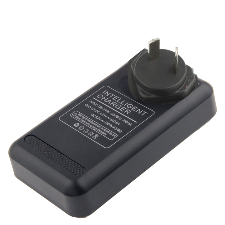Battery Charger with Standard USB Charging Output,