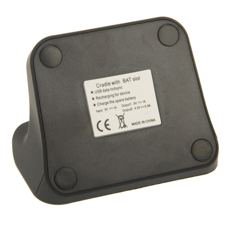 2 in 1 (Dock Charger + Extra Battery Charger) USB Charging Cradle for Galaxy Note III / N9000 (Black)