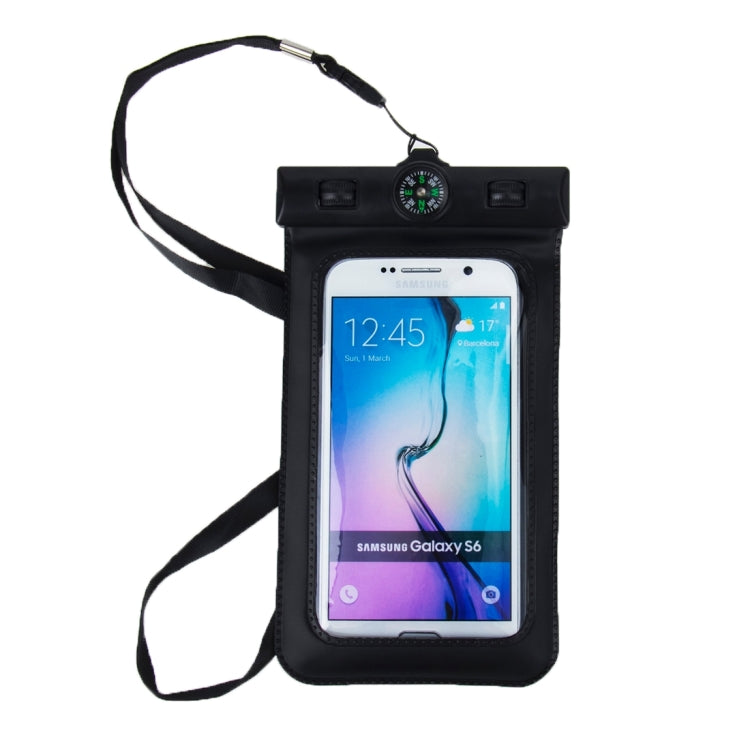 IPX8 Grade Flexible Waterproof / Dustproof Bag with Magnetic Compass, Suitable for Galaxy Note III / Note II / S5