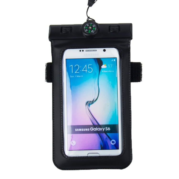 IPX8 Grade Flexible Waterproof / Dustproof Bag with Magnetic Compass, Suitable for Galaxy Note III / Note II / S5