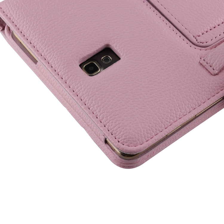 For Galaxy Tab S 8.4 / T700 Bluetooth Keyboard Litchi Texture Leather Tablet Case with Sleep / Wake-up Function & Holder