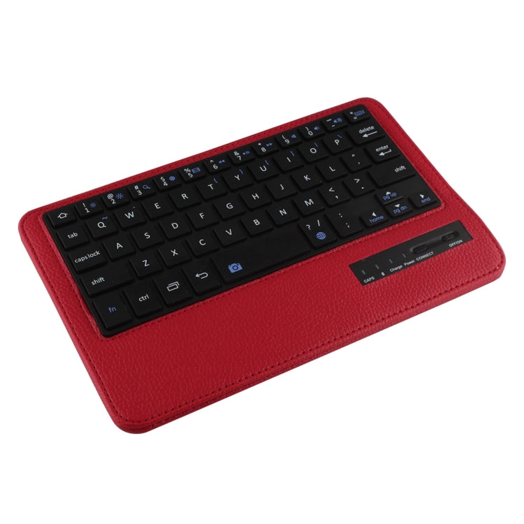 For Galaxy Tab S 8.4 / T700 Bluetooth Keyboard Litchi Texture Leather Tablet Case with Sleep / Wake-up Function & Holder