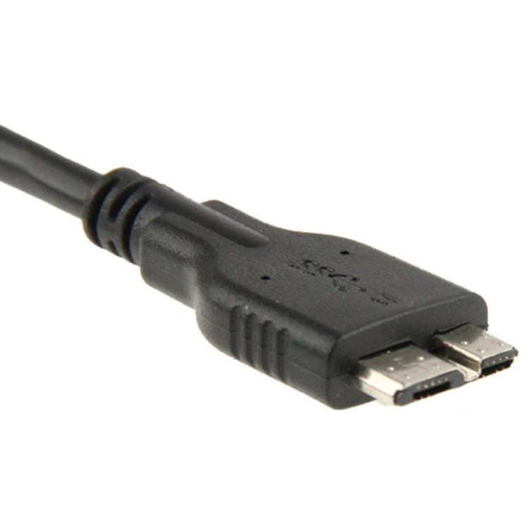 90 Degree USB 3.0 to Micro 3.0 Data Cable for Galaxy Note III / N9000, Length: 10cm