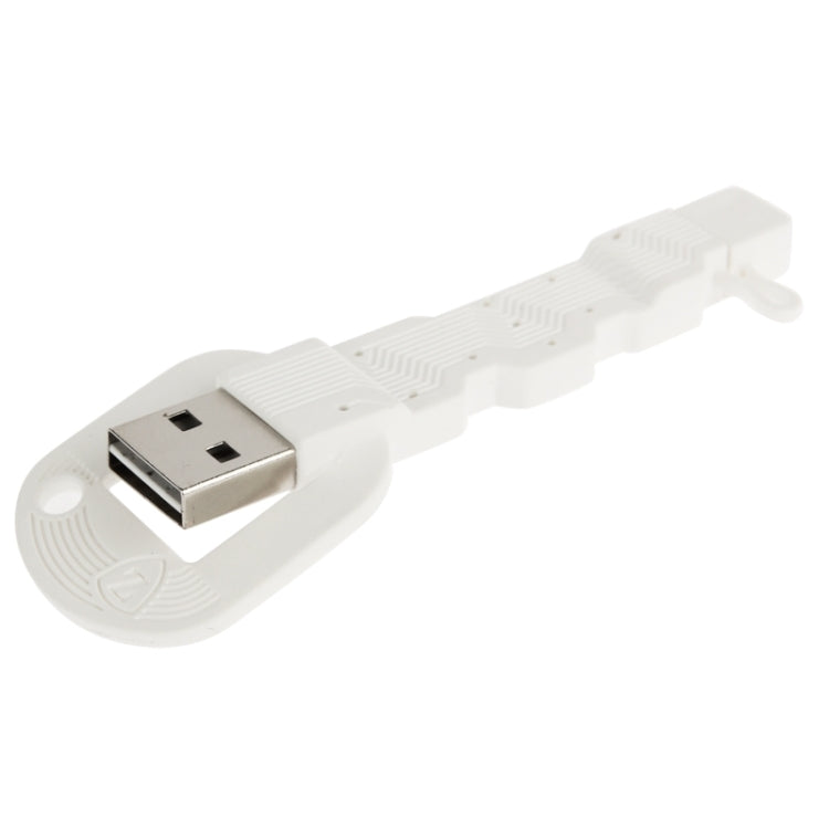 Micro USB 5 Pin to Double Sided USB Port Key Shape Data / Charging Cable, Length: 8.4cm
