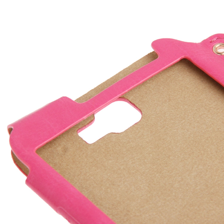 Crazy Horse Texture Touch Screen Vertical Style Leather Case with Lanyard & Earphone Winder for Galaxy Note II / N7100