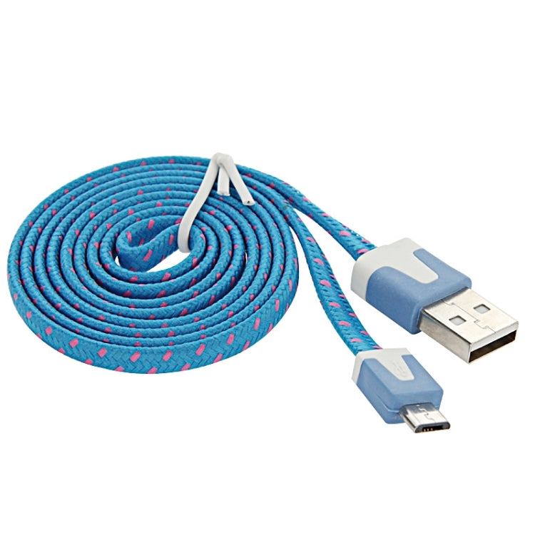1m Woven Style Micro USB to USB Data / Charging Cable for Samsung Galaxy S7 & S7 Edge / LG G4 / Huawei P8 / Xiaomi Mi4 and other Smartphones