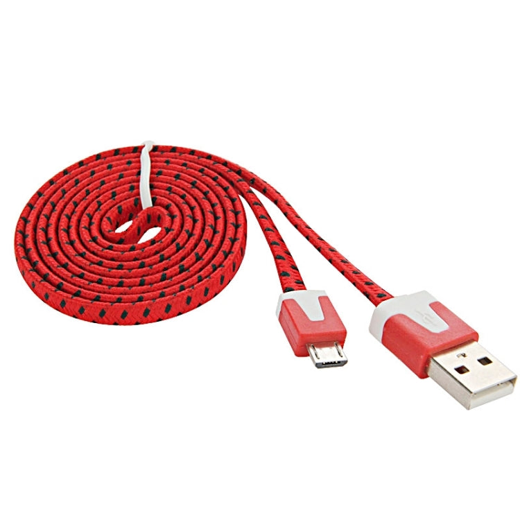 1m Woven Style Micro USB to USB Data / Charging Cable for Samsung Galaxy S7 & S7 Edge / LG G4 / Huawei P8 / Xiaomi Mi4 and other Smartphones