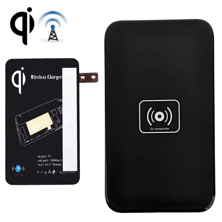 QI Wireless Charging Pad and Charging Receiver, For Galaxy Note Edge / N915V N915P / N915T / N915A