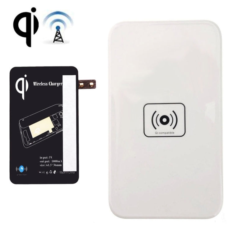 QI Wireless Charging Pad and Charging Receiver, For Galaxy Note Edge / N915V N915P / N915T / N915A