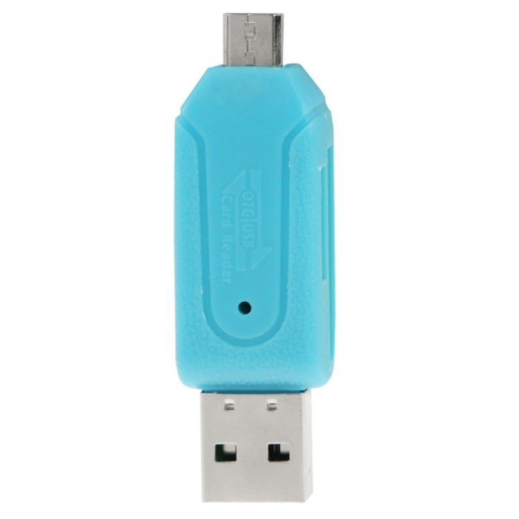 Micro USB Data Interface T-Flash / SD U-disk OTG Card Reader, For iPad, iPhone, Galaxy, Huawei, Xiaomi, LG, HTC and Other Smart Phones, Rechargeable Devices