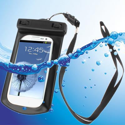 Waterproof Bag with Strap & Armband for Galaxy SIII / i9300,