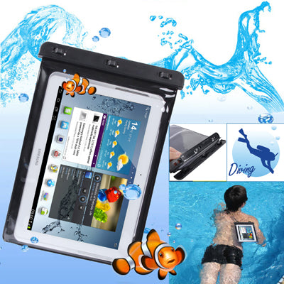 WP-180 Black Waterproof Bag with Armband for 10.1 inch Tablet PC, Water-proof Depth: 10M (IPX8)(Black)