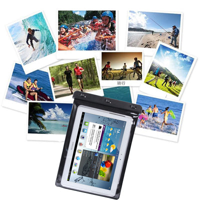 WP-180 Black Waterproof Bag with Armband for 10.1 inch Tablet PC, Water-proof Depth: 10M (IPX8)(Black)