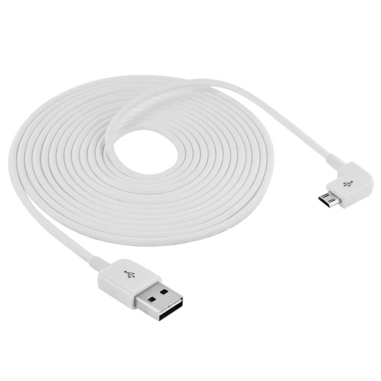 Elbow Micro USB to Double Sided USB Port Sync Data / Charging Cable for Samsung / HTC and Other Mobile Phone, Length: 5m