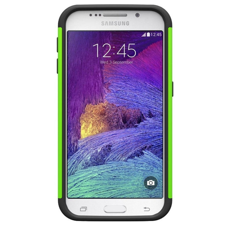 For Galaxy S6 Diamond Encrusted Plastic + TPU Combination Case