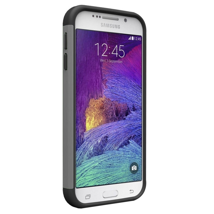 For Galaxy S6 Diamond Encrusted Plastic + TPU Combination Case