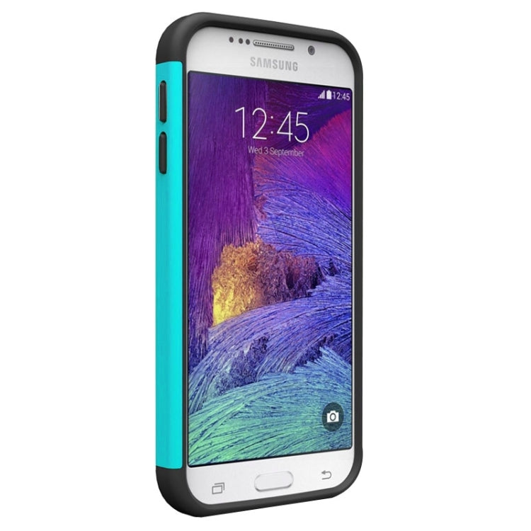 For Galaxy S6 Diamond Encrusted Plastic + TPU Combination Case