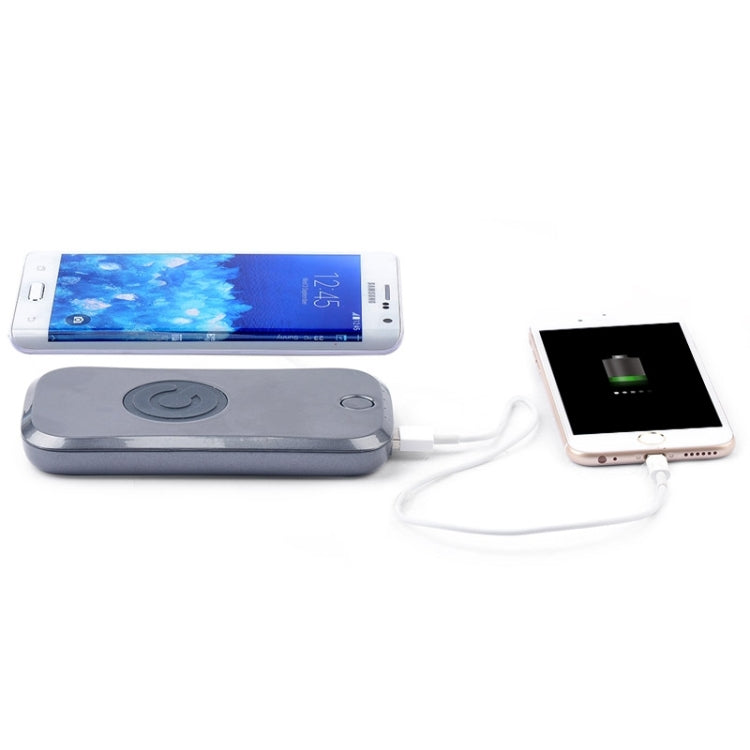 Qi Wireless Charger Transmitter Charging Plate with 7200mAh Power Bank Function for iPhone 8 / 8 Plus / X & Galaxy S7 Edge / S7 / S6 / S6 edge plus / Note 5 / Nokia / LG / HTC