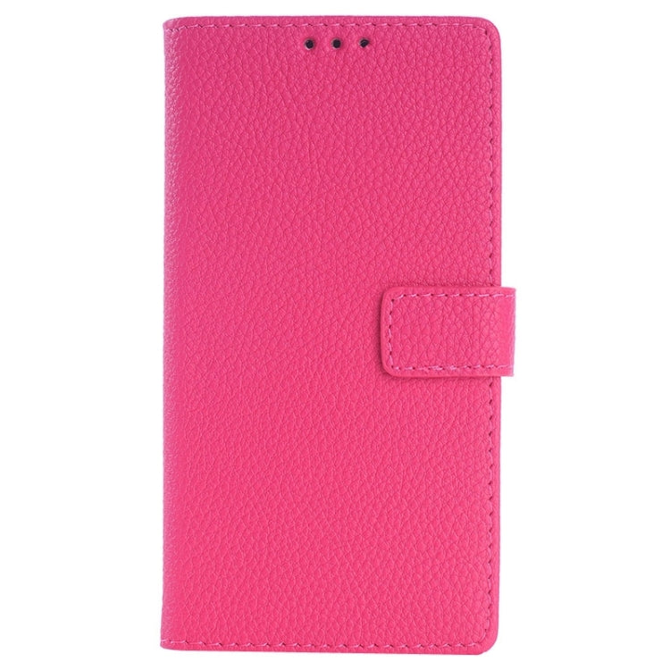 Litchi Texture Horizontal Flip Magnetic Buckle Leather Case with Card Slots & Wallet & Holder for Sony Xperia E3
