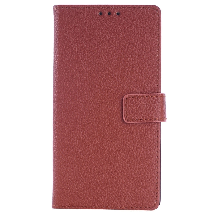 Litchi Texture Horizontal Flip Magnetic Buckle Leather Case with Card Slots & Wallet & Holder for Sony Xperia E3