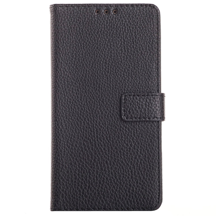 Litchi Texture Horizontal Flip Magnetic Buckle Leather Case with Card Slots & Wallet & Holder for Microsoft Lumia 535