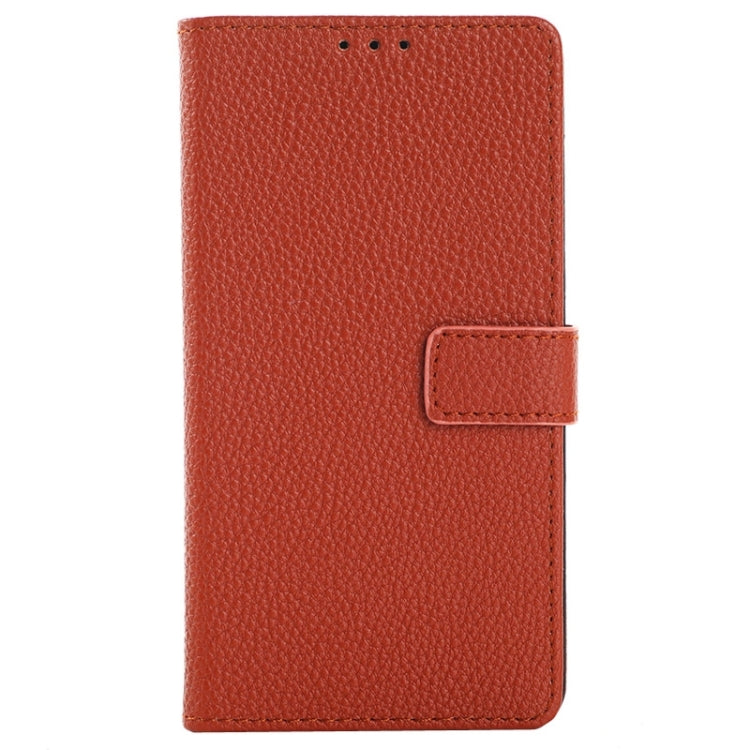 Litchi Texture Horizontal Flip Magnetic Buckle Leather Case with Card Slots & Wallet & Holder for Microsoft Lumia 535