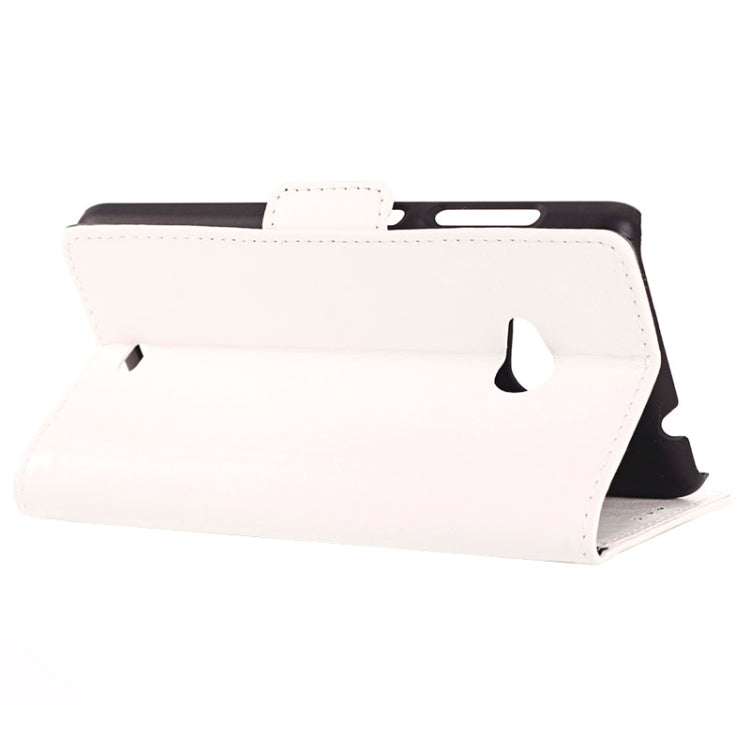 Oil Skin Texture Horizontal Flip Leather Case with Card Slots & Wallet & Holder for Microsoft Lumia 535