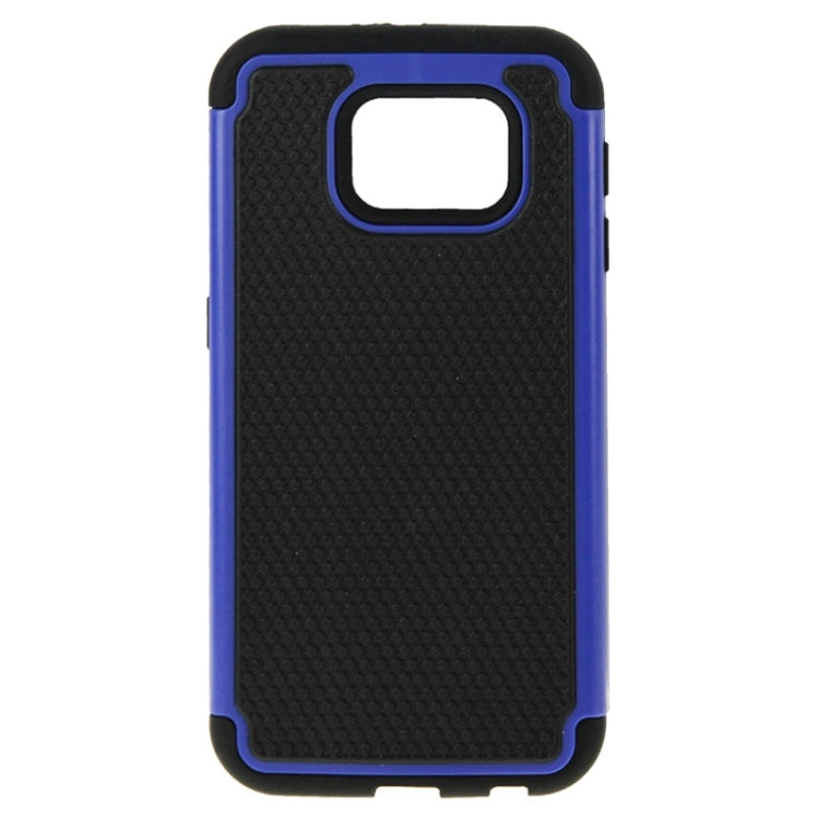 For Galaxy S6 Football Texture PC + TPU Contrast Color Combination Case