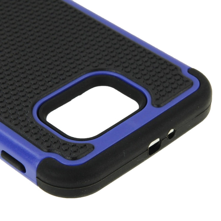 For Galaxy S6 Football Texture PC + TPU Contrast Color Combination Case