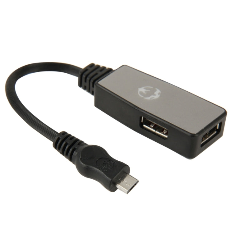 Micro USB Male to 3 USB Females OTG Cable Adapter for Galaxy S6 / SIV / SIII, Tab / Tab 2 / Tab 3 / Tab 4, Note / Note 2 / Note 4 / Note 10.1, HTC, Nokia, Sony, Length: 15cm