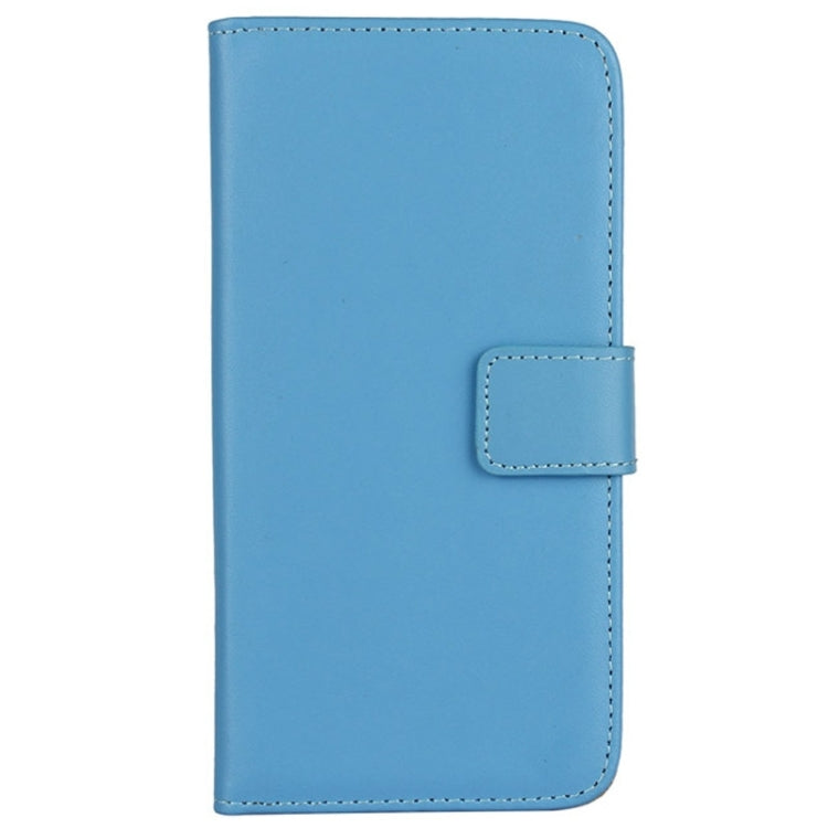 For Galaxy S6 / G920 Cowhide Split Leather Protective Case with Holder & Card Slots