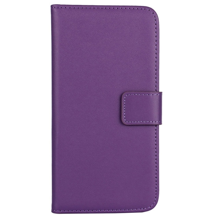 For Galaxy S6 / G920 Cowhide Split Leather Protective Case with Holder & Card Slots