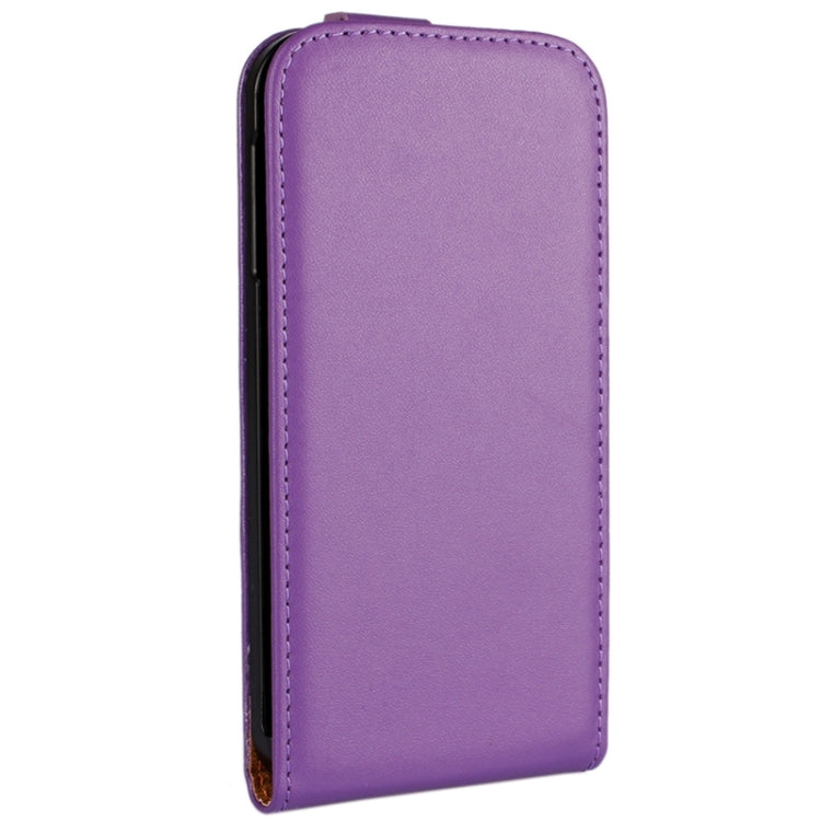For Galaxy S6 Vertical Flip Genuine Split Leather Case