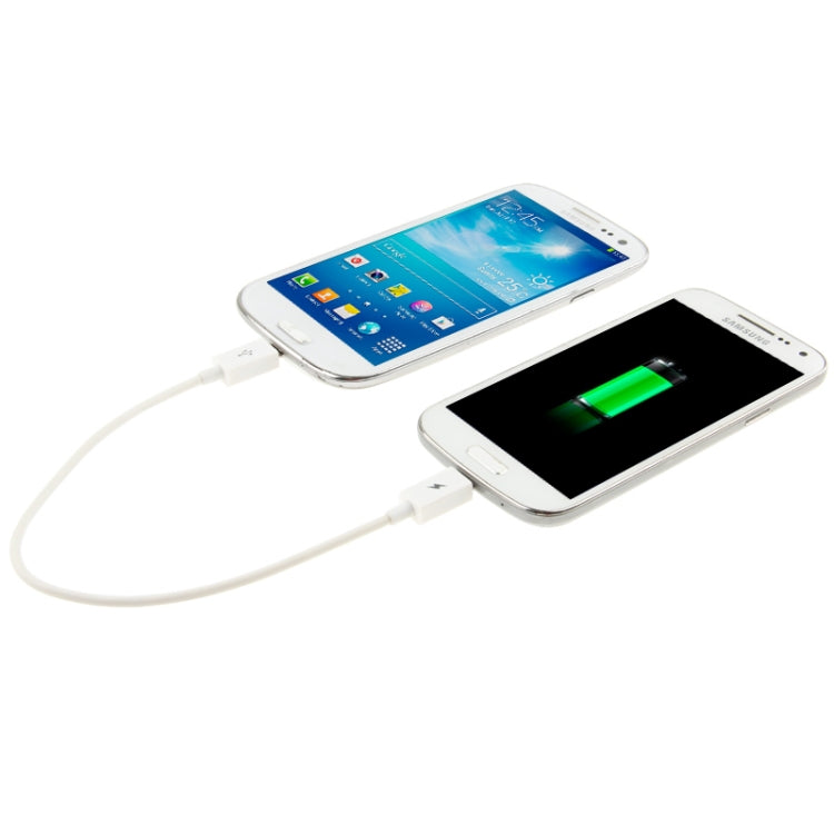 Micro USB Male Male Emergency Phone Charger Cable for Samsung Galaxy S7 & S7 Edge / LG G4 / Huawei P8 / Xiaomi Mi4 and other Smartphones